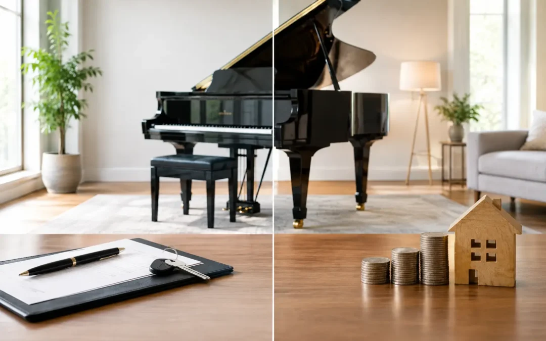 Piano Lease Versus Financing for Your Home